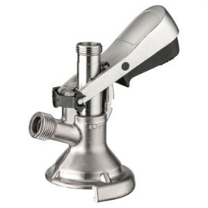 810119 Tête Alumasc cannelée avec robinet à bille