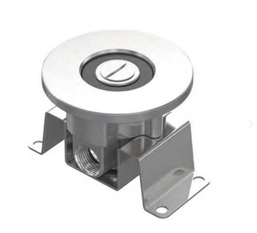 Socle de Rinçage Type A 2xØ3/8" JG avec vanne