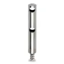 Support double traversant, fixation sur bois Leentje